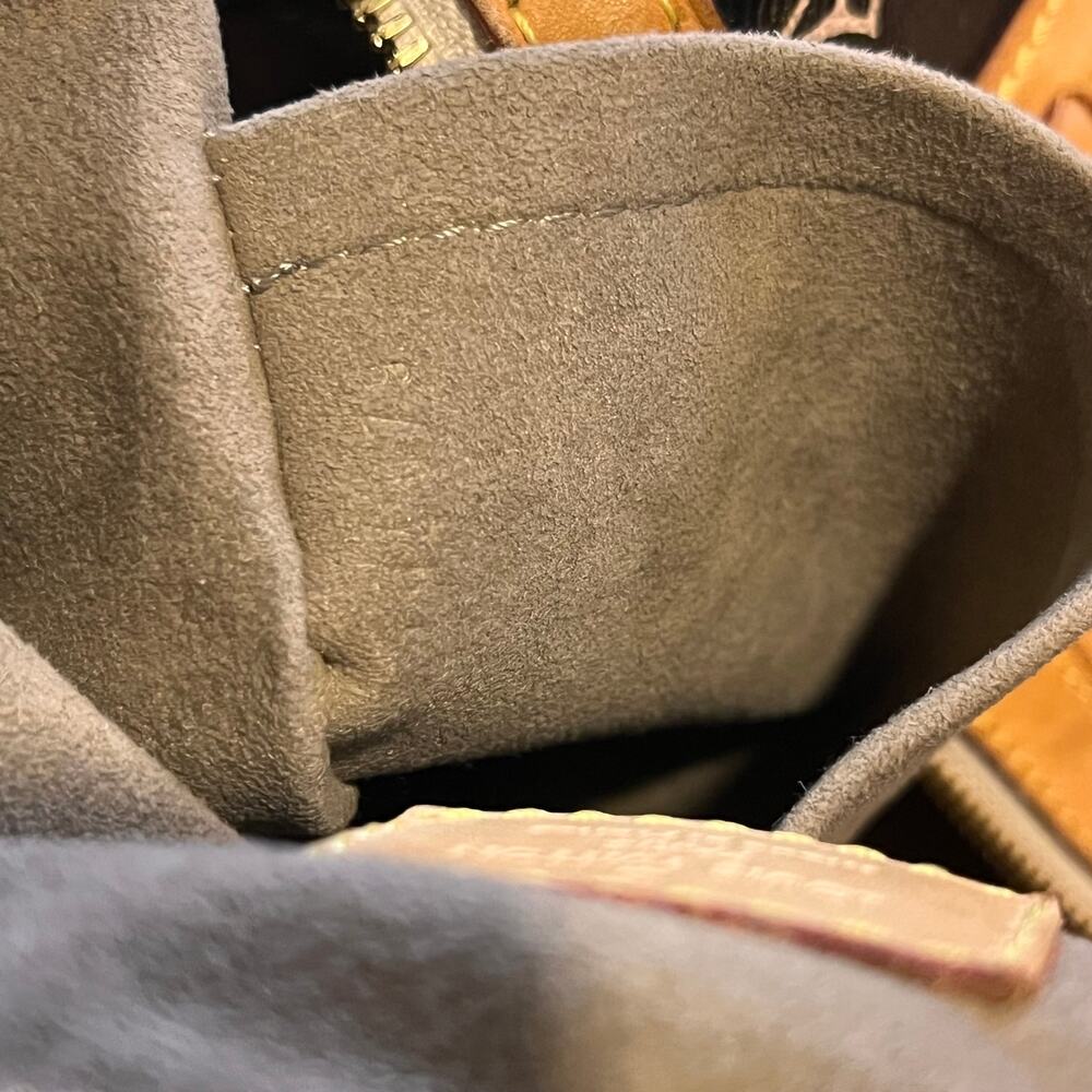 LOUIS VUITTON Courtney MM Black Monogram Multicolor Canvas Satchel Bag - Picture 7 of 16